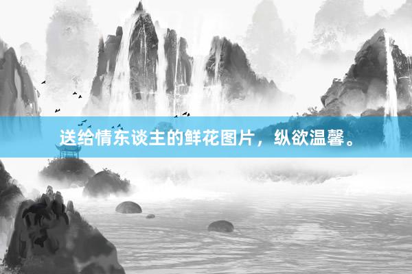 送给情东谈主的鲜花图片，纵欲温馨。